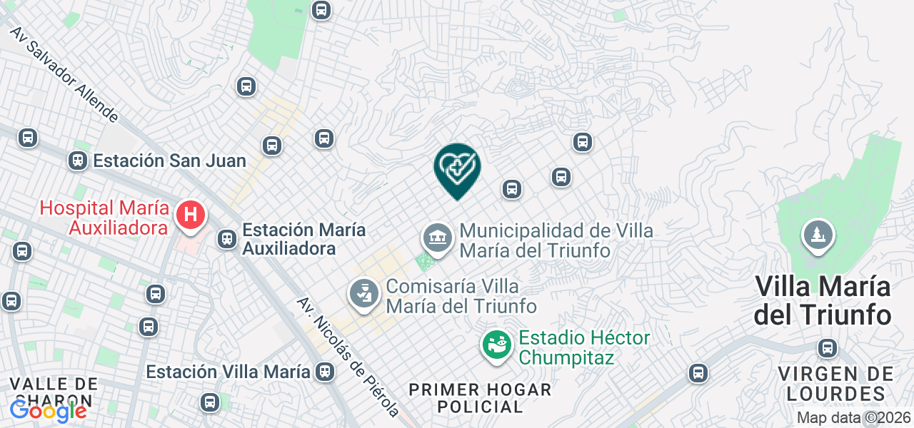 Mapa de Daniel Vider Alata San Miguel