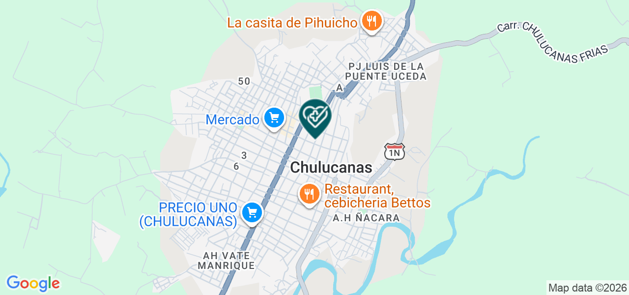 Mapa de Centro Dental Sonrisas S.A.C