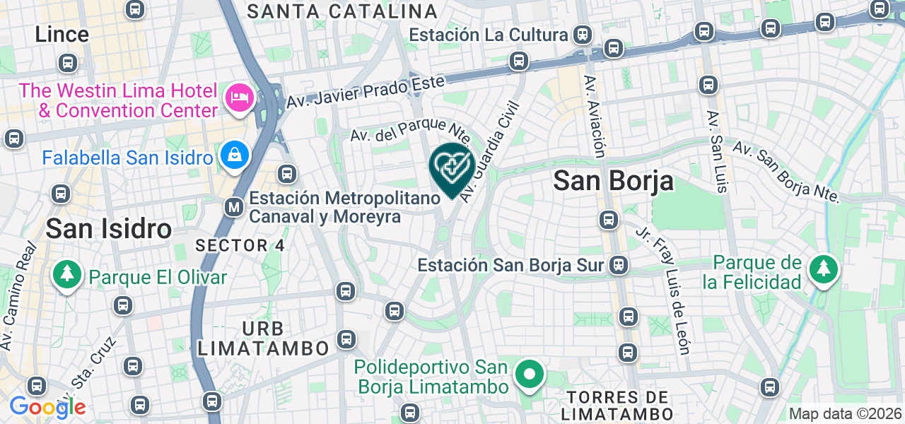 Mapa de Verse Bien-cirugia Estetica Integral
