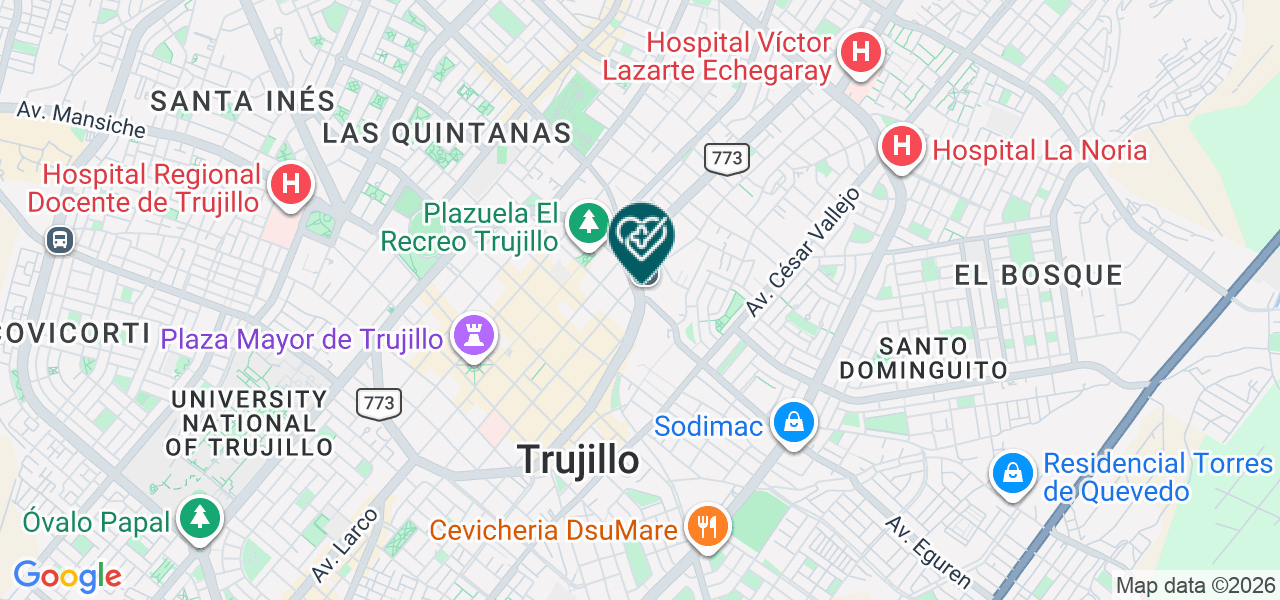 Mapa de Dermatologia Clinica Alegre