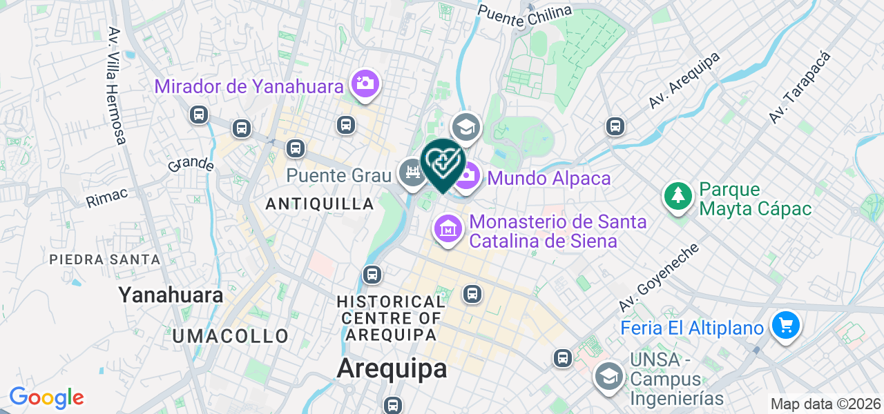 Mapa de Rosvi Atencion Odontologica Integral