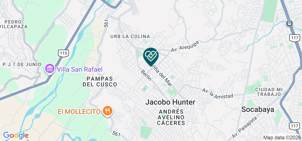 Mapa de Consultorio Medico Paad