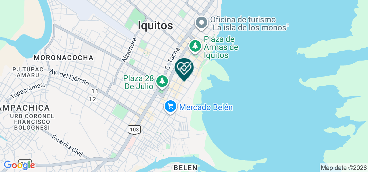 Mapa de Ramsa Salud S.A.C.