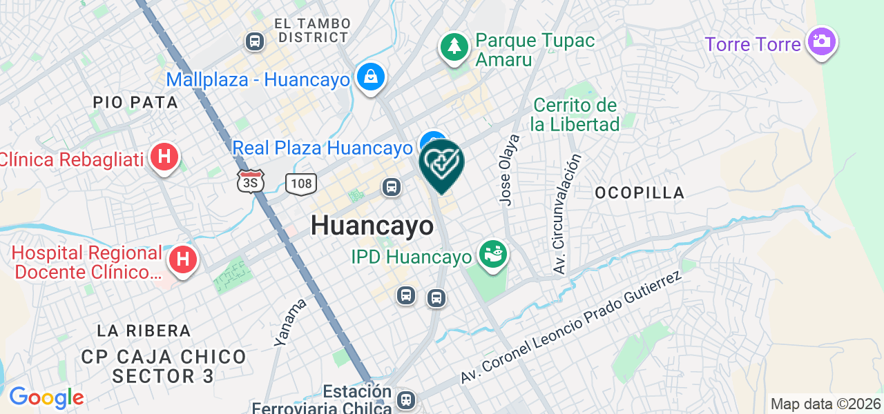 Mapa de Consultorio Dental la Preventiva