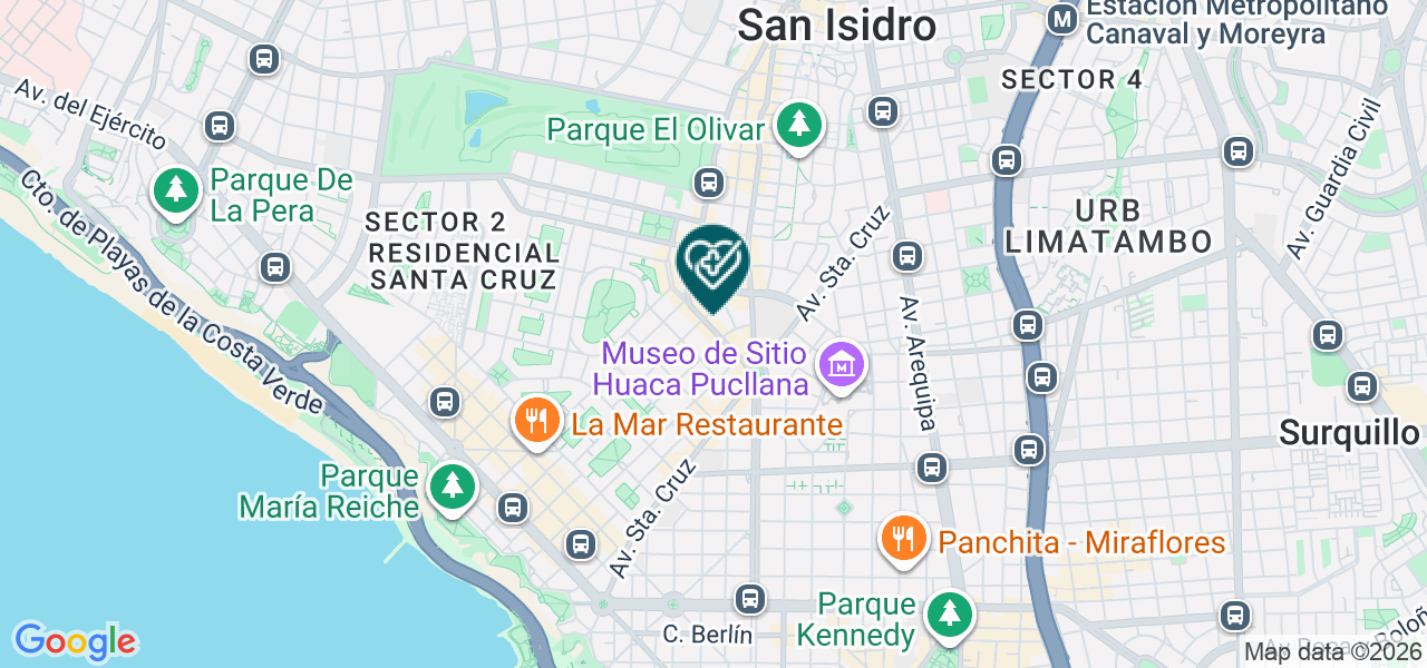 Mapa de Consultorio Medico Quinto