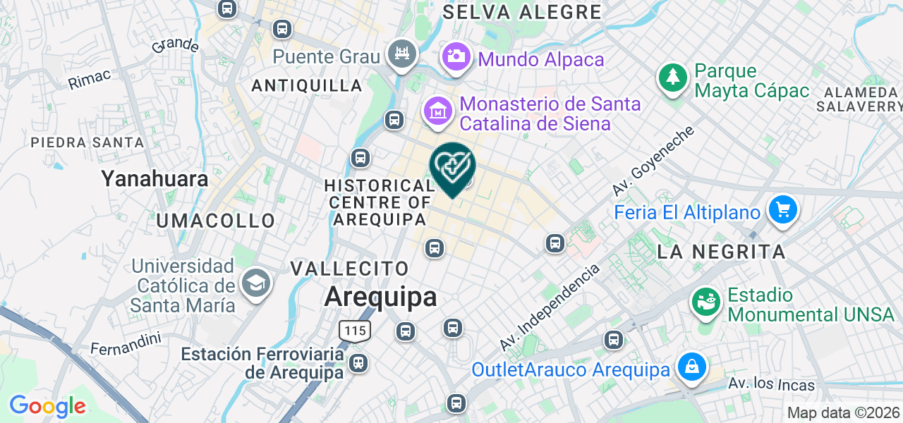 Mapa de Consultorio Médico
