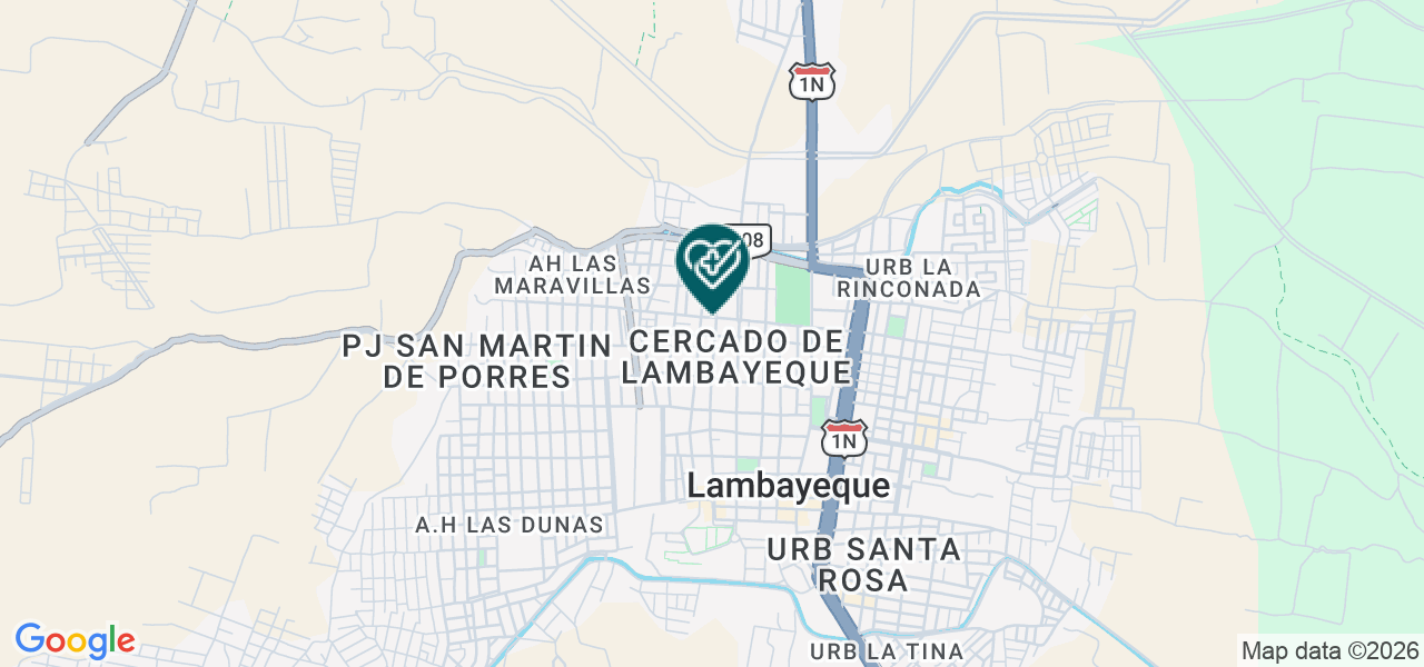 Mapa de Consultorio Milagritos Salud