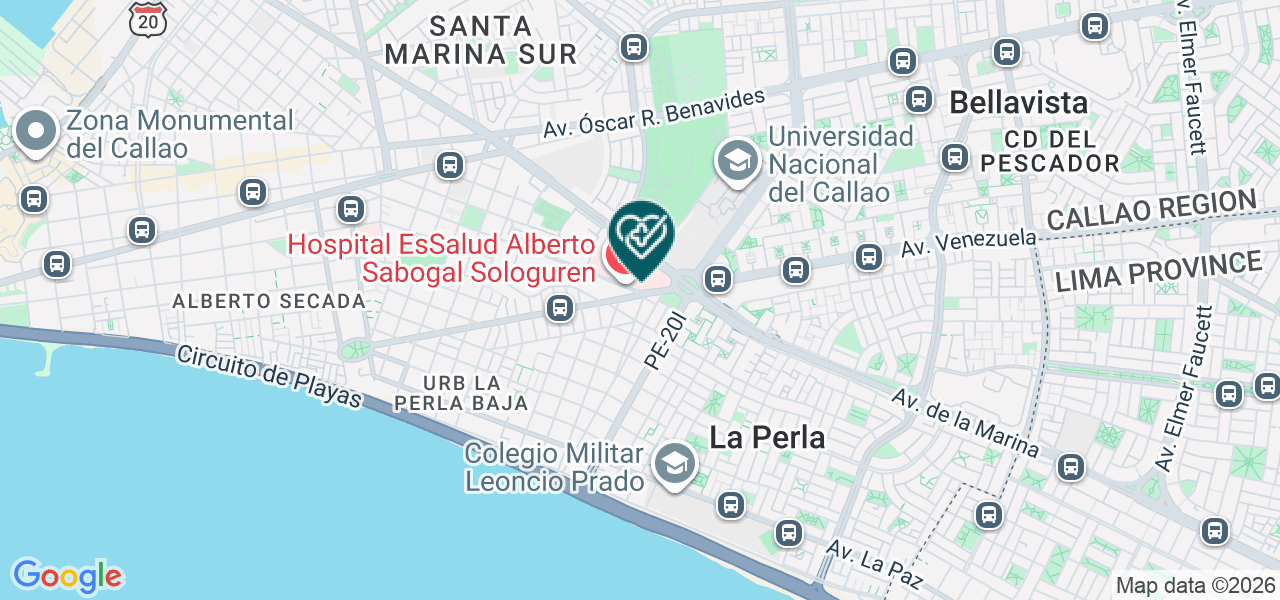 Mapa de Consultorio Medico