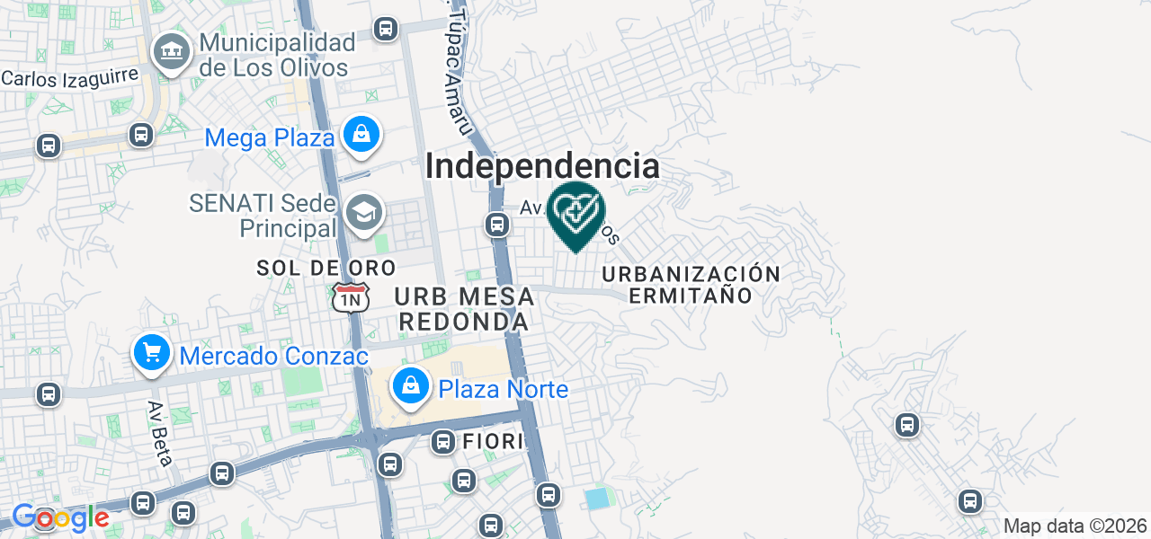 Mapa de Consultorio Dental Ordent´s