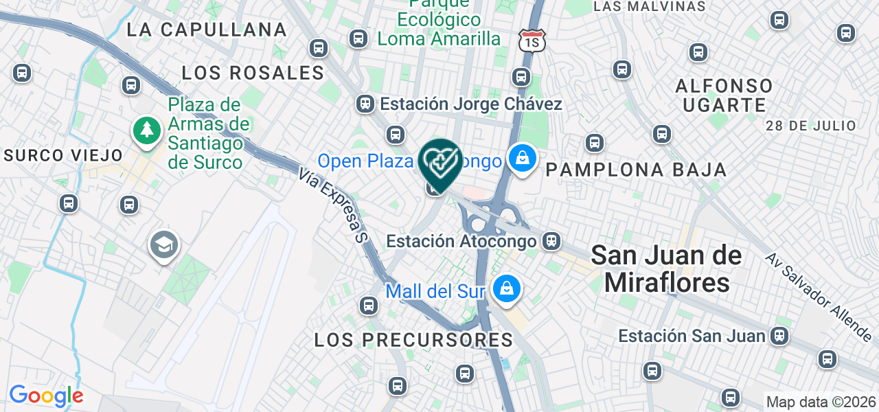 Mapa de Consultorio de Ginecología y Fertilidad
