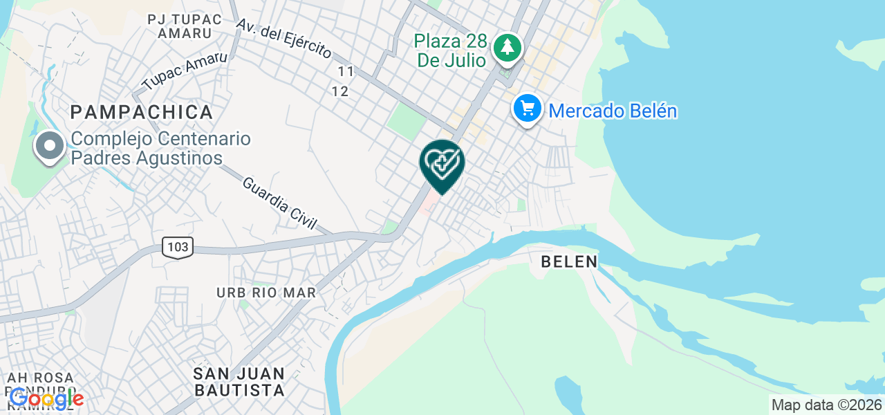 Mapa de Centro Especializado de Imágenes Medicas EIRL