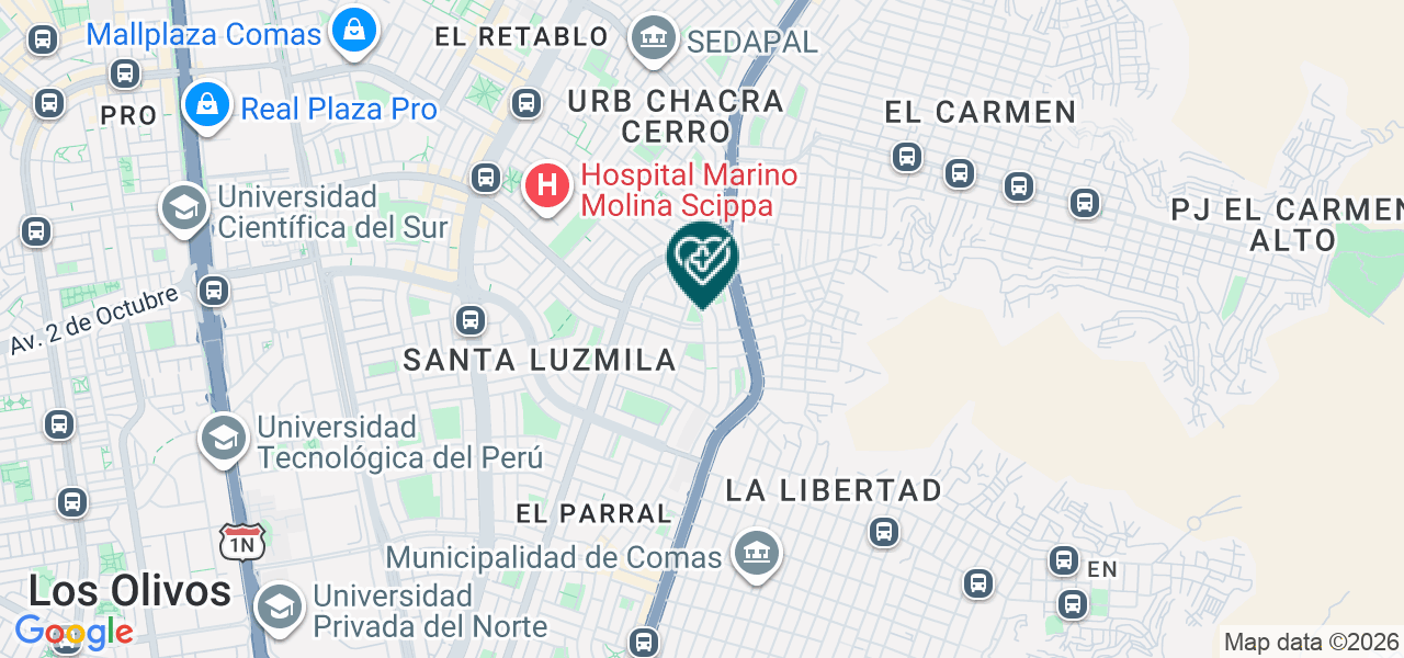 Mapa de Cesar Teofilo Rojas Santivañez