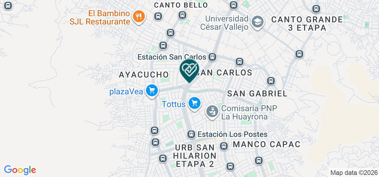 Mapa de Kenny Dante Santos Ravichagua