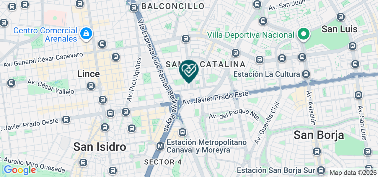 Mapa de Check Salud