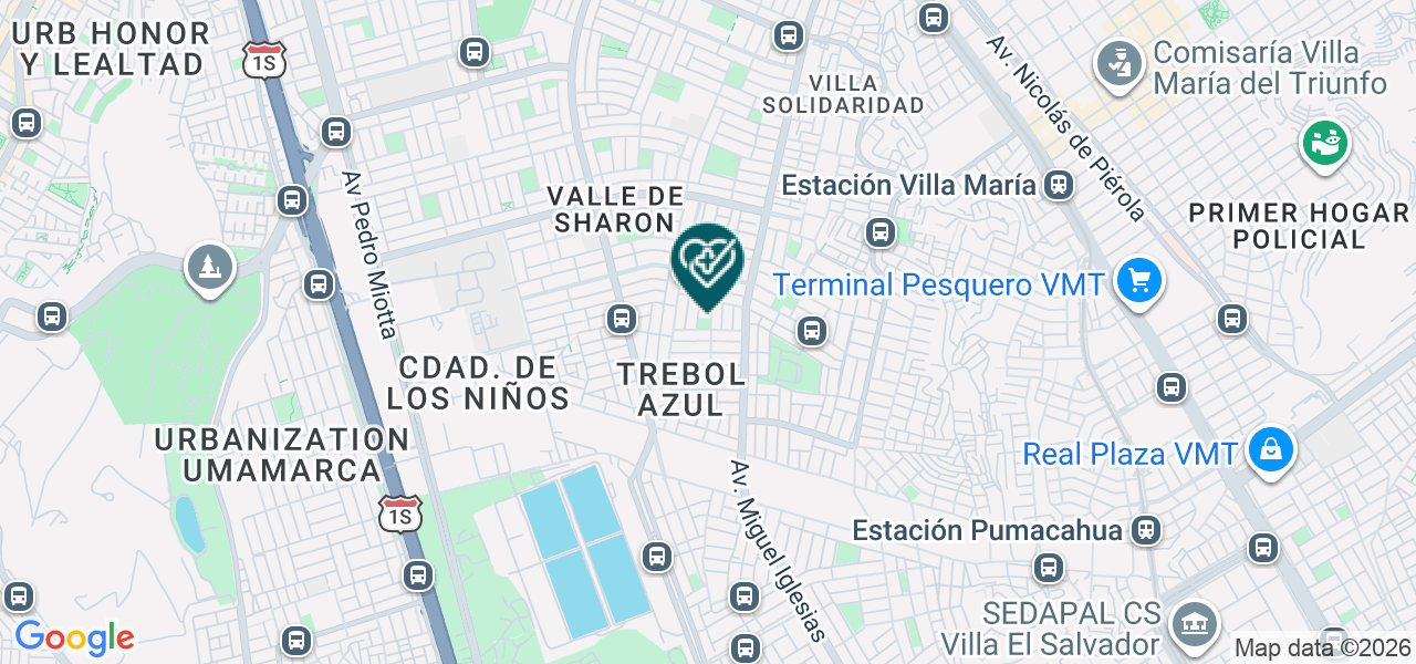 Mapa de Consultorio Dental Romero