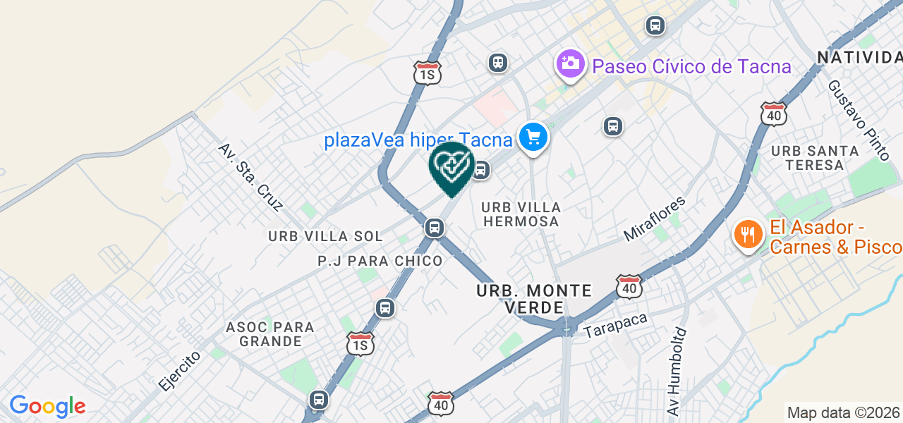Mapa de Tecnolaser