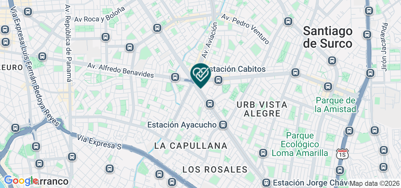 Mapa de Seguricel SAC
