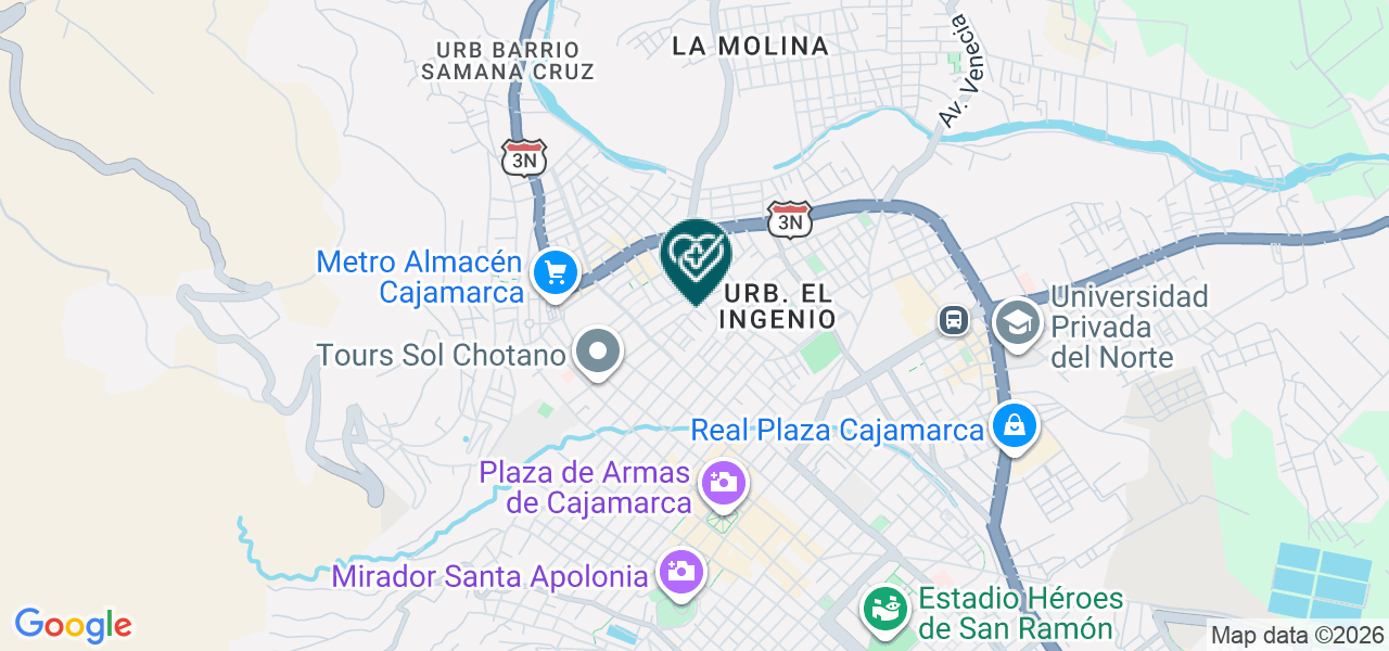 Mapa de America Medic