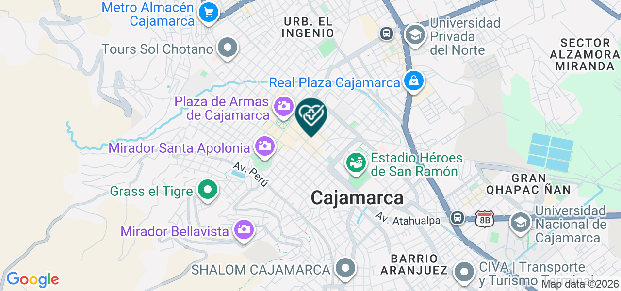 Mapa de Centro Dental Colquident
