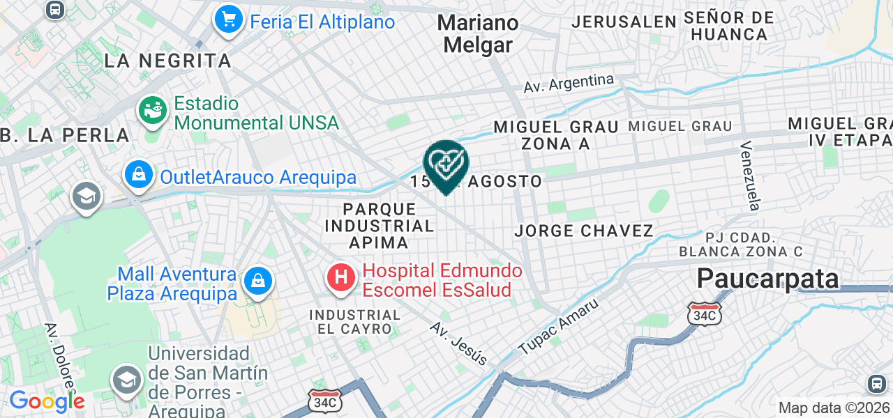 Mapa de Consultorio Dental Gonza