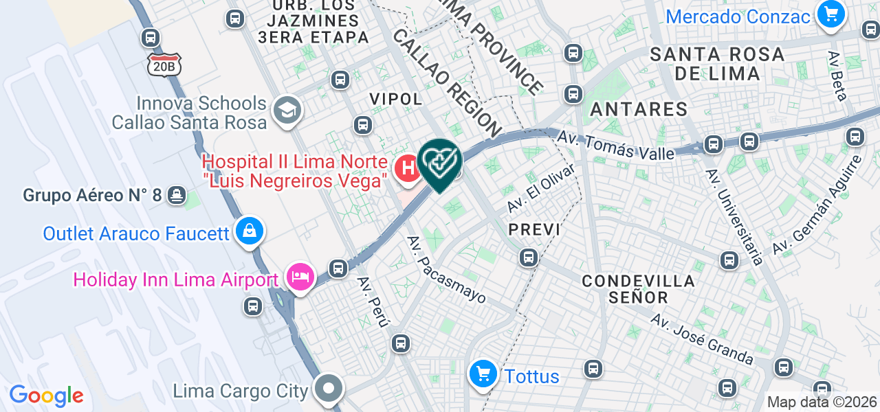 Mapa de Borlabs Medic