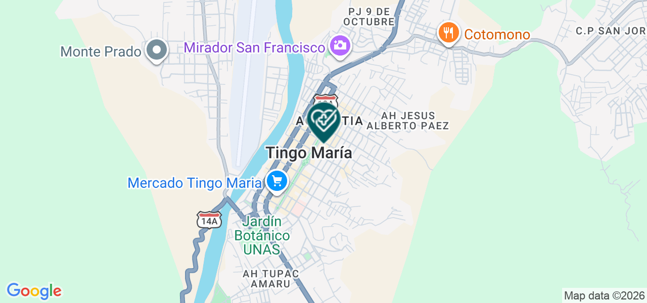 Mapa de Santa Lucila Clinica Integral E.I.R.L.