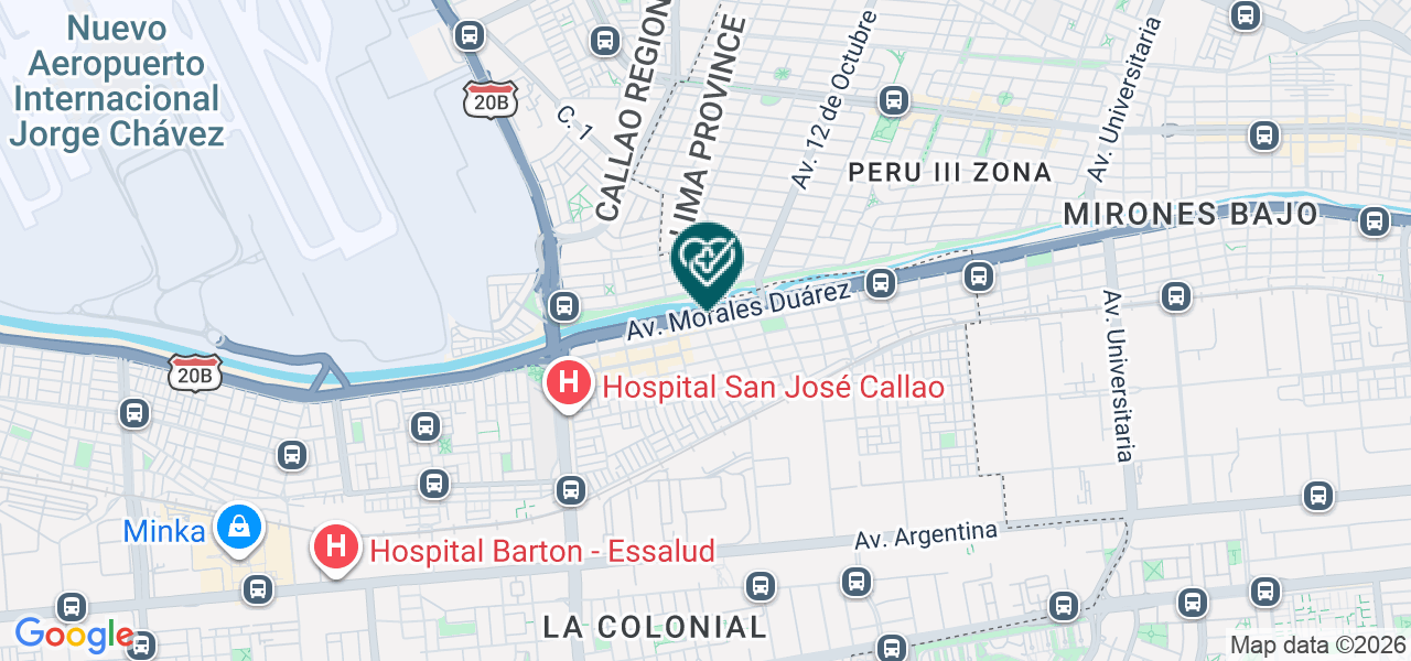 Mapa de Optica Shalom