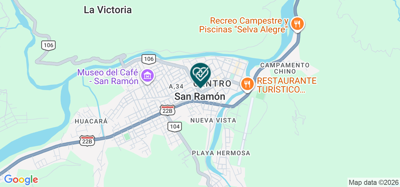Mapa de Consultorio Medico y Topico