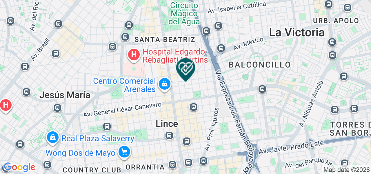 Mapa de Jesprodent Laboratorio Dental Integral Sociedad Anonima Cerrada - Jesprodent S.A.C.