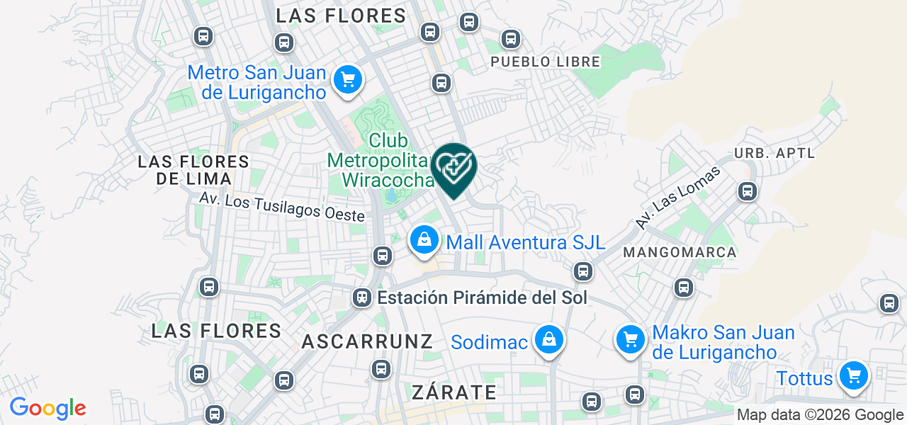 Mapa de Thephy Salud y Vida