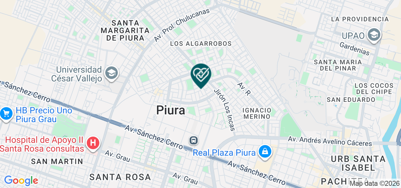 Mapa de Centro de Medicina Alternativa e Integrativa Luz de la Naturaleza SRL