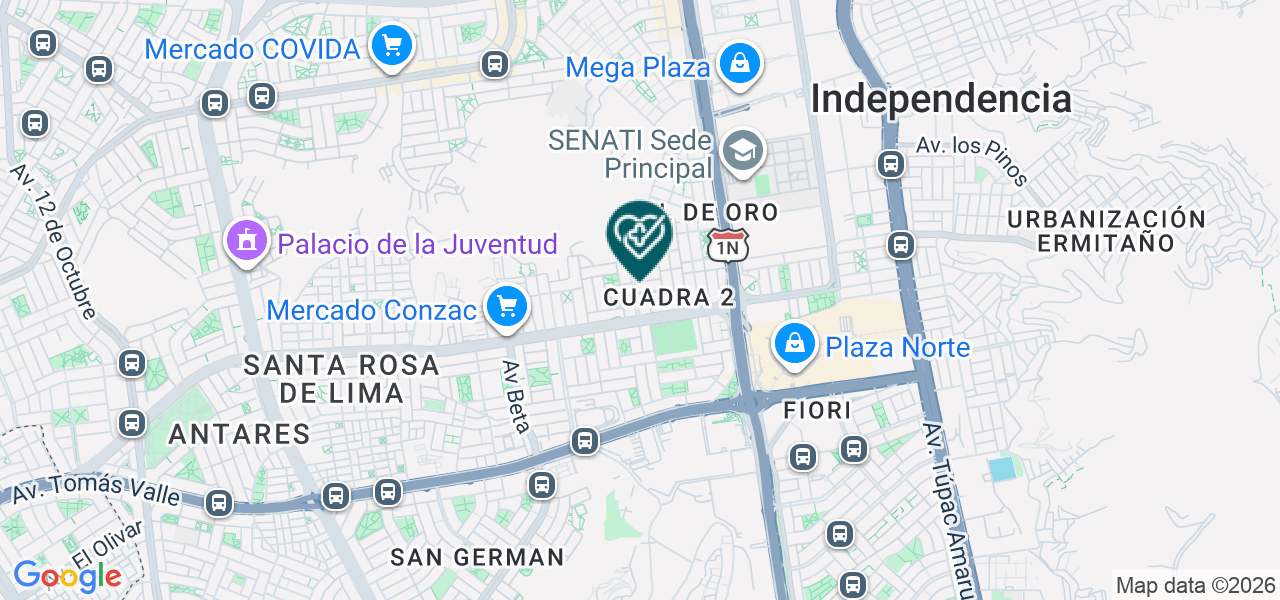 Mapa de Inversiones Rosa de Lima SAC