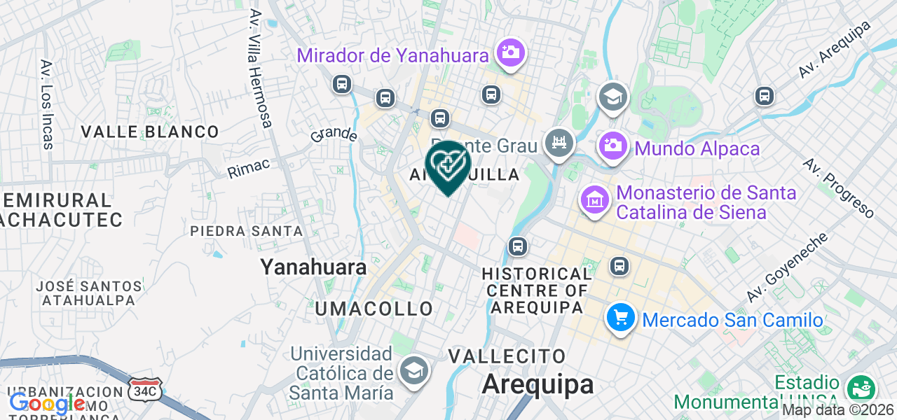 Mapa de Consultorio Medico
