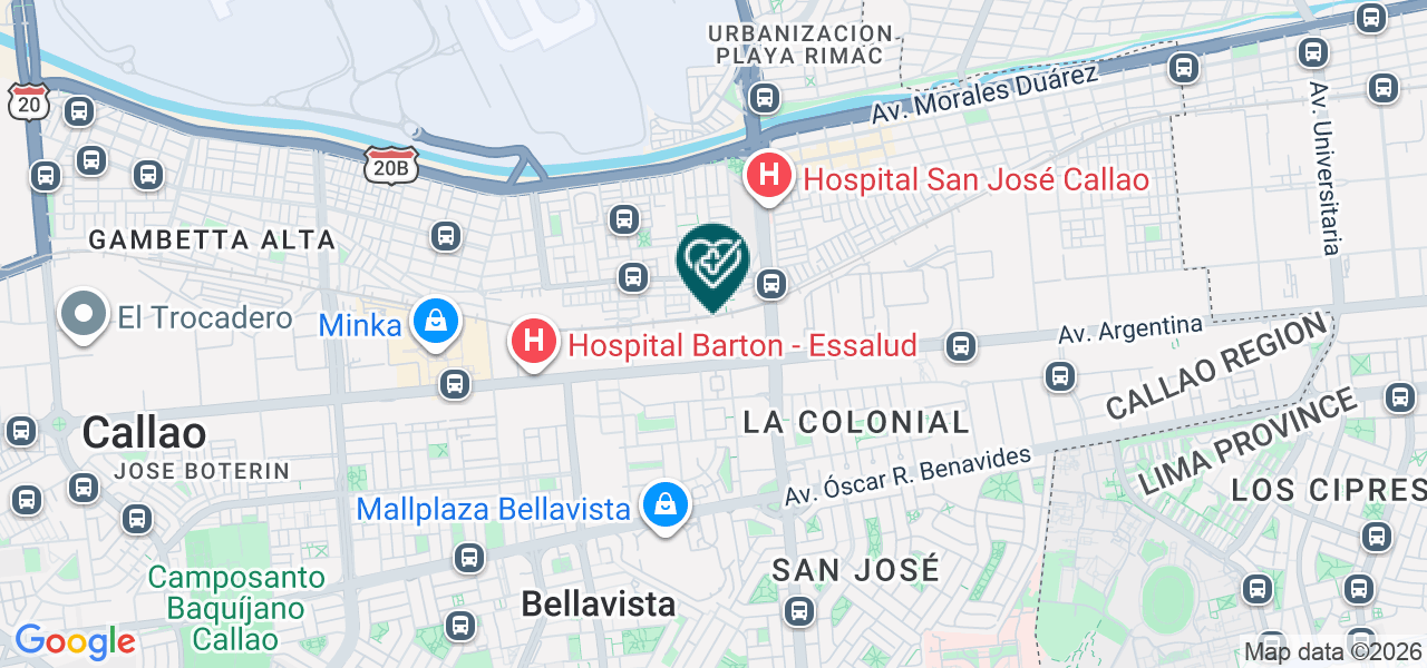 Mapa de Consultorio Neuro-oftalmologico