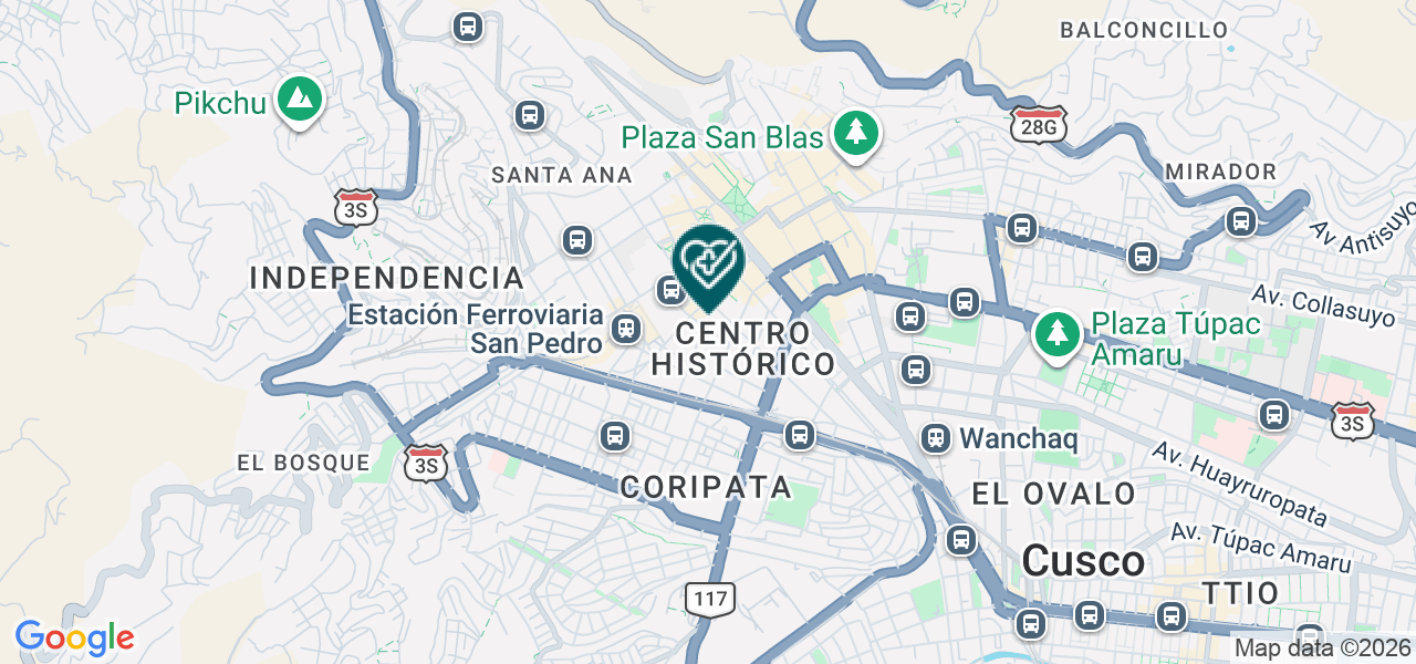Mapa de Familab
