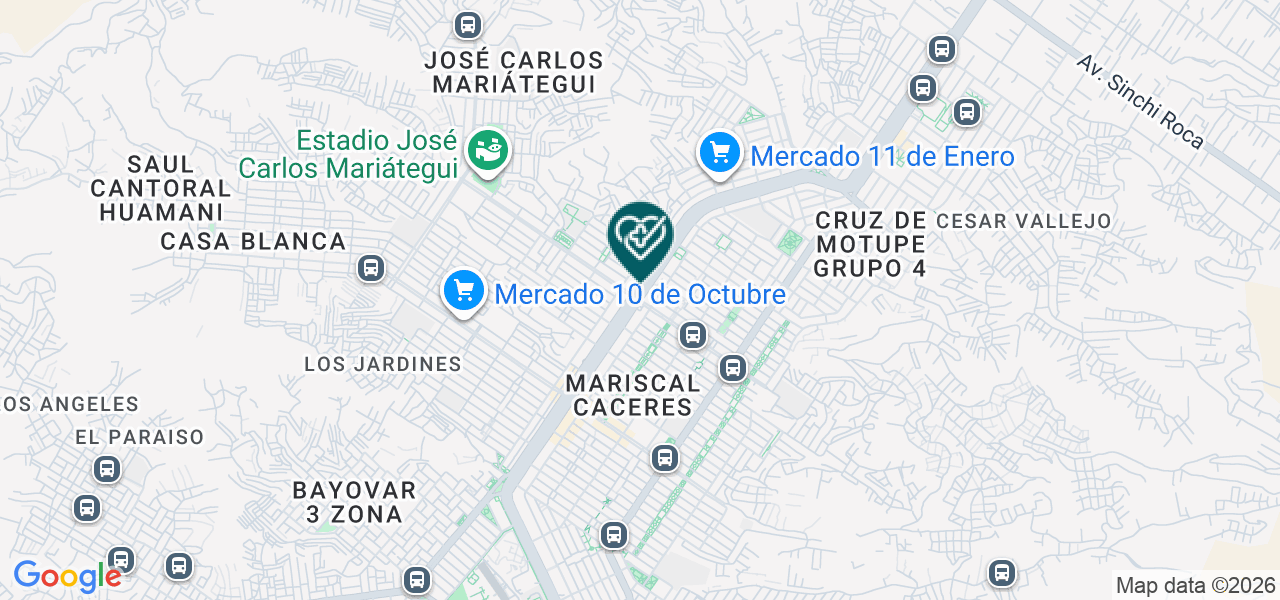 Mapa de Corporacion Juan Carlos E.I.R.L.