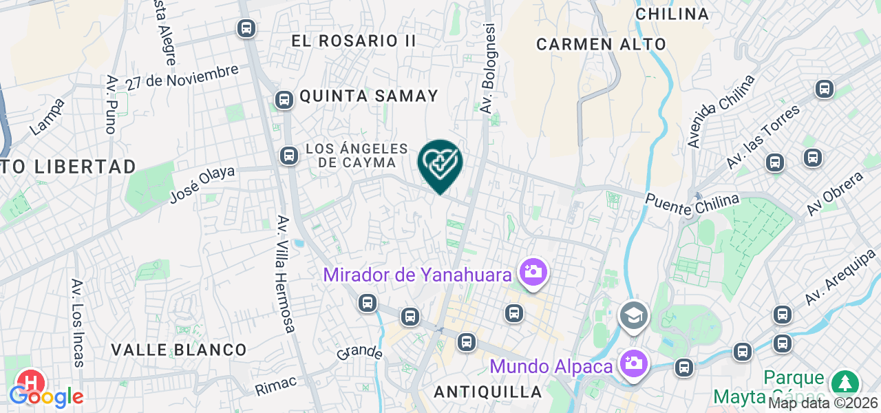Mapa de Consultorio Odontologico