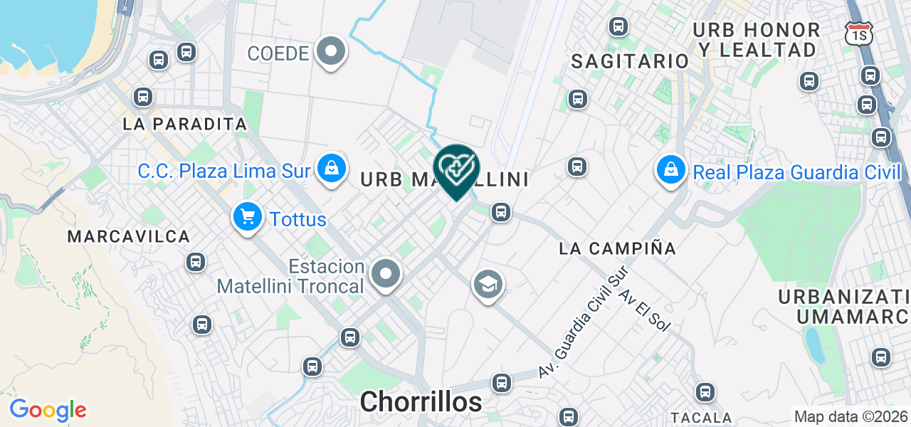 Mapa de Sashdent