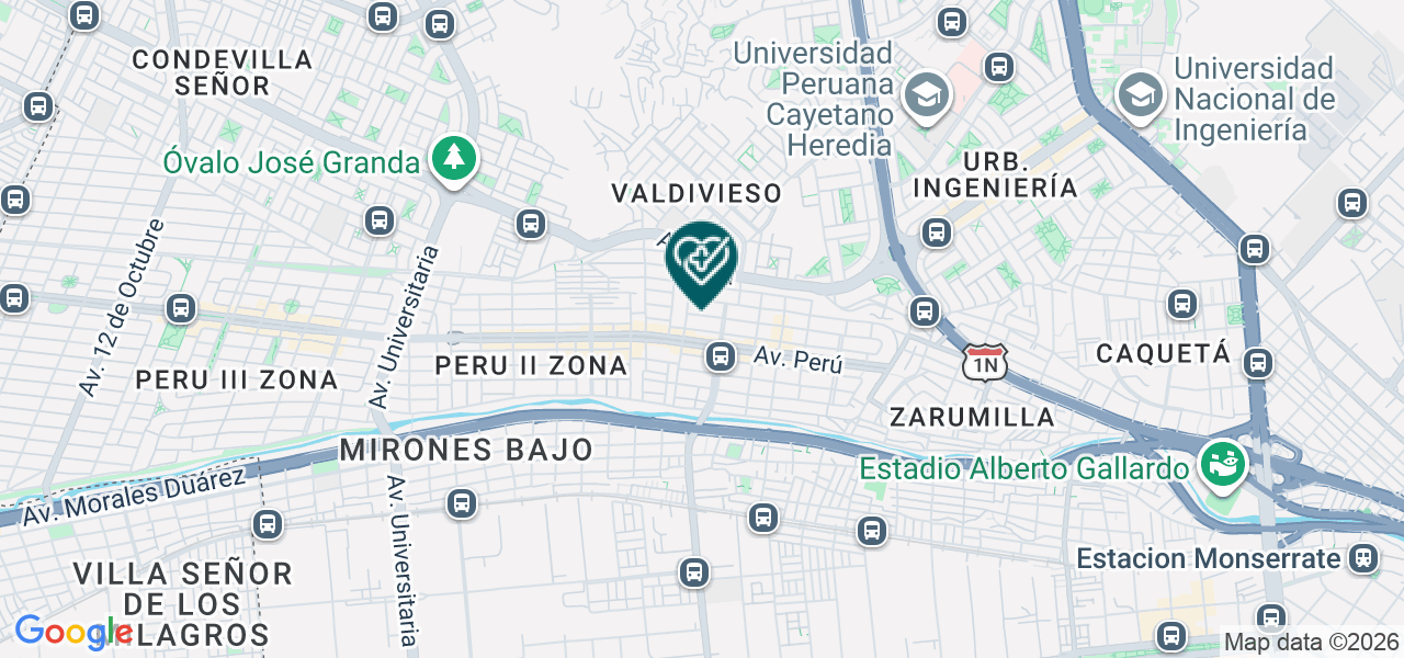 Mapa de E-medic