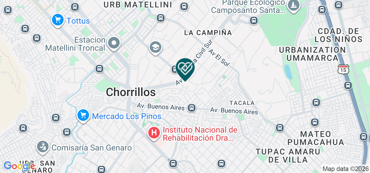 Mapa de Efrain Cehua Palomino