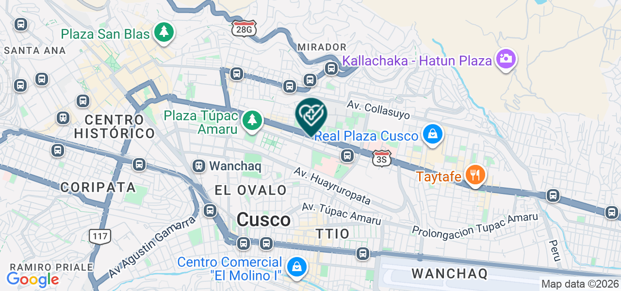 Mapa de Odonto Sur