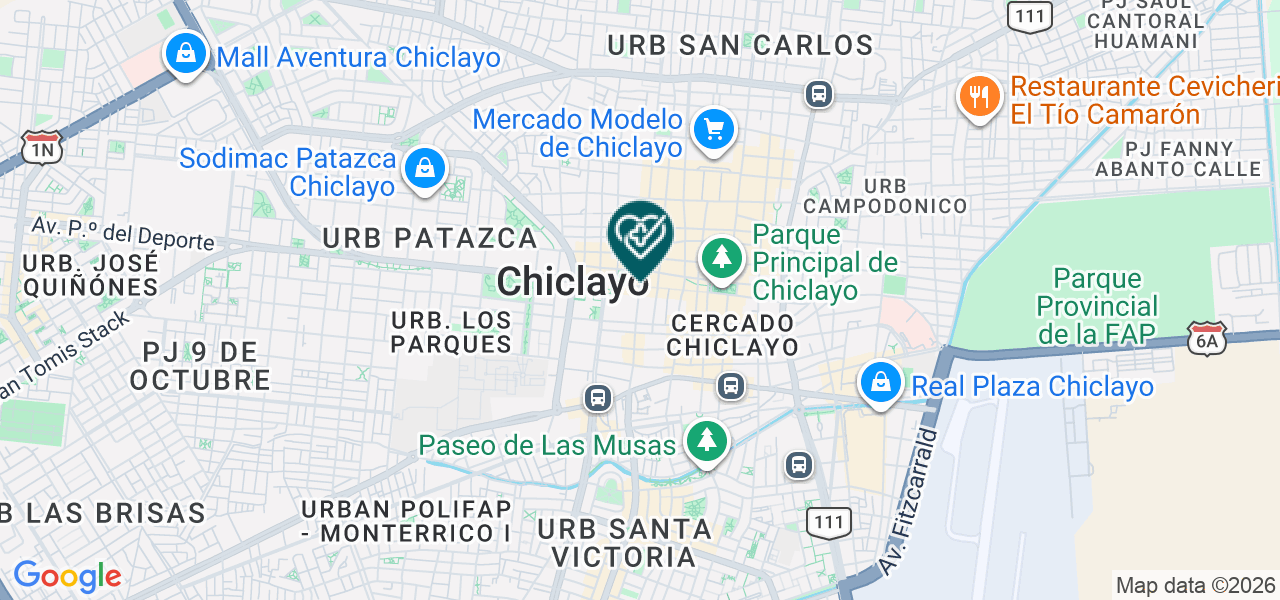 Mapa de Centro Podologico "rocio Caballero