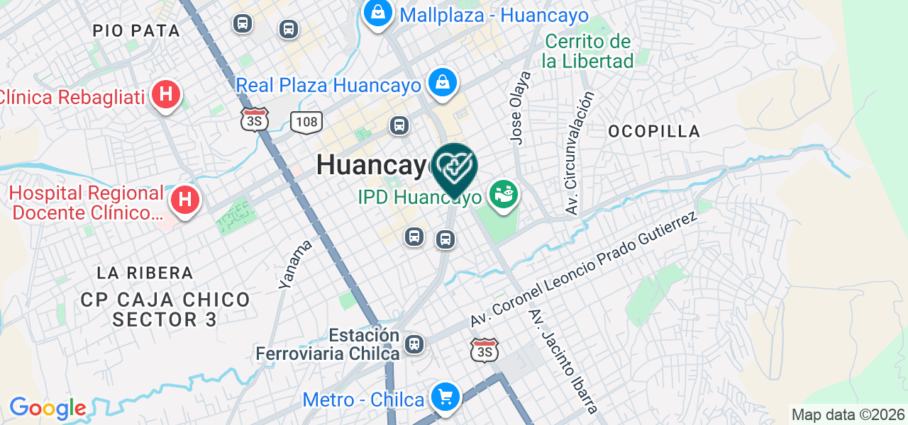 Mapa de Consultorio Odontologico Perfeccion
