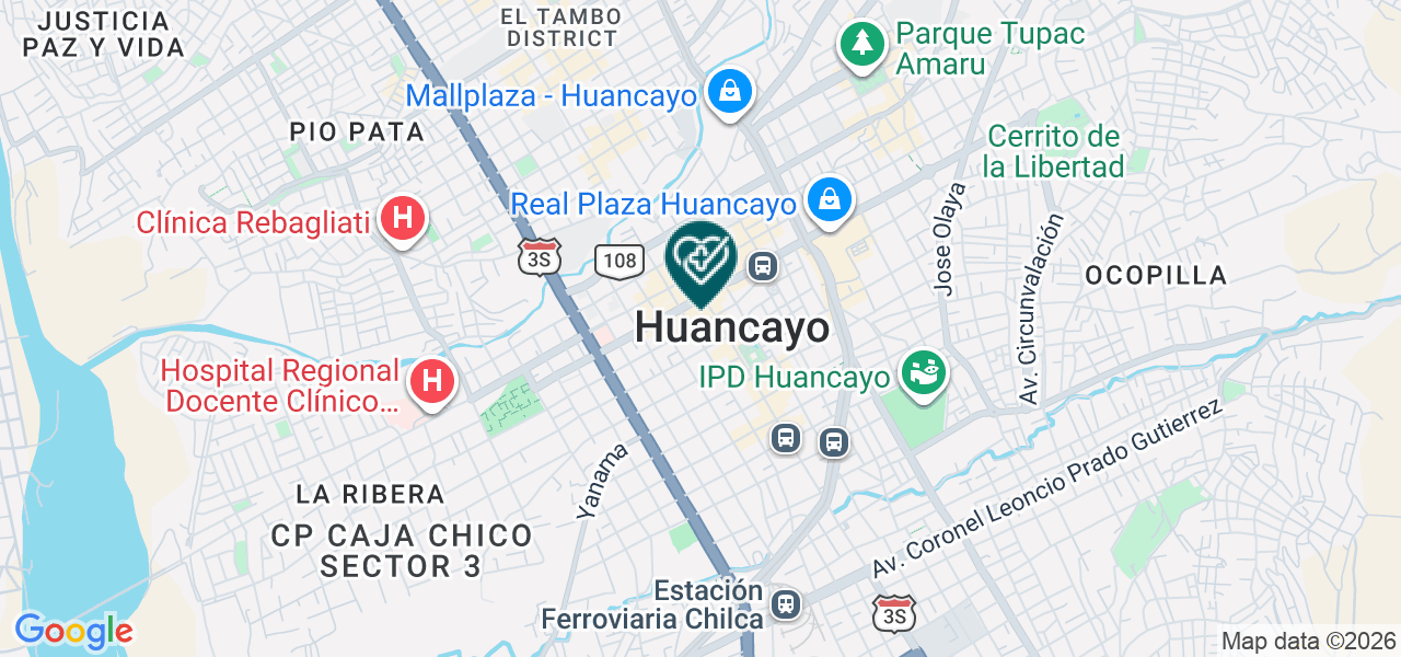 Mapa de Opticas Ver Bien