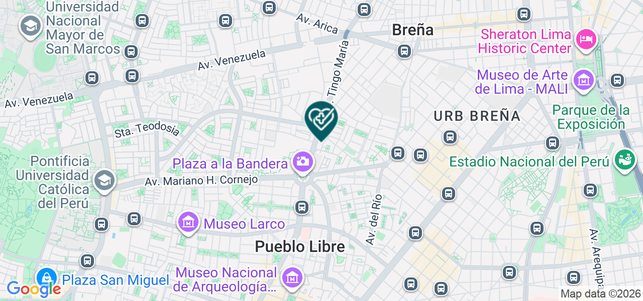 Mapa de Odonto Marces
