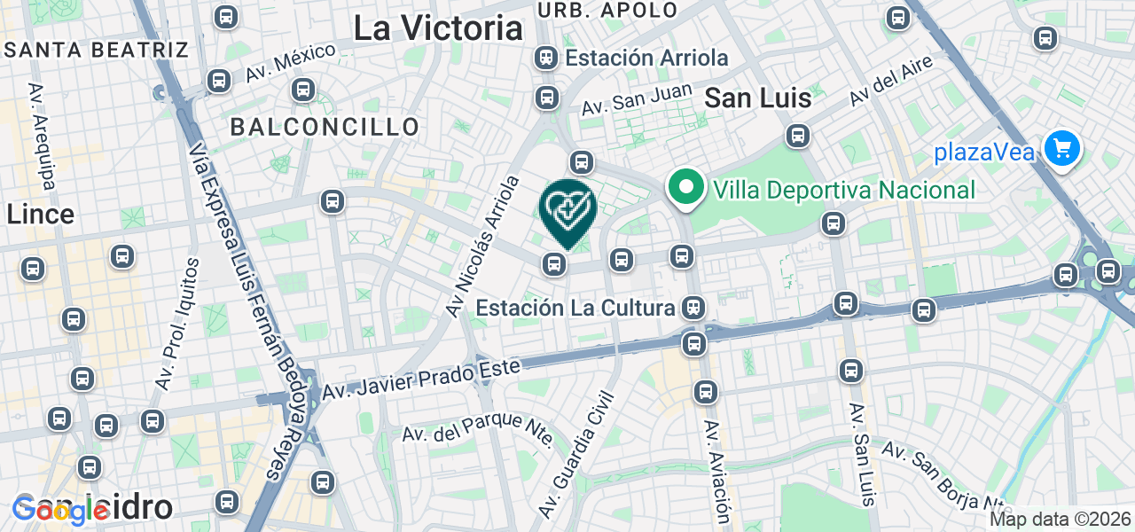 Mapa de Innomedic