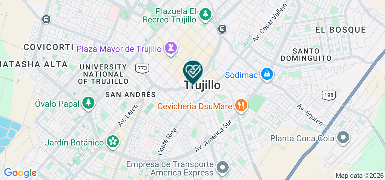 Mapa de Medical Florian