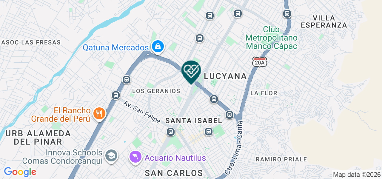 Mapa de Consultorio Medico "san Felipe