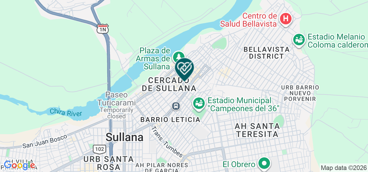 Mapa de Optica del Norte
