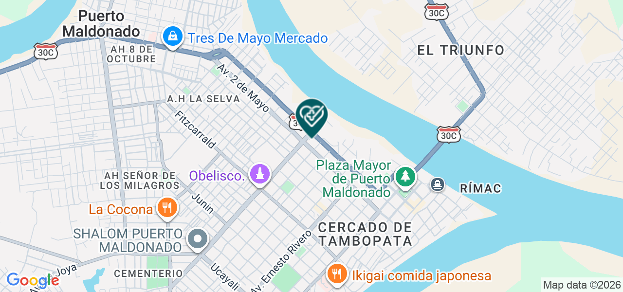 Mapa de Centro Odontologico Duva Dent